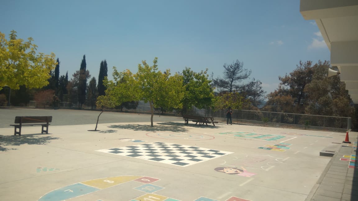 ΒΙΝΤΕΟ: Μόλις που γλύτωσε από τις φλόγες το Δημ. Σχολείο στα Επταγώνεια