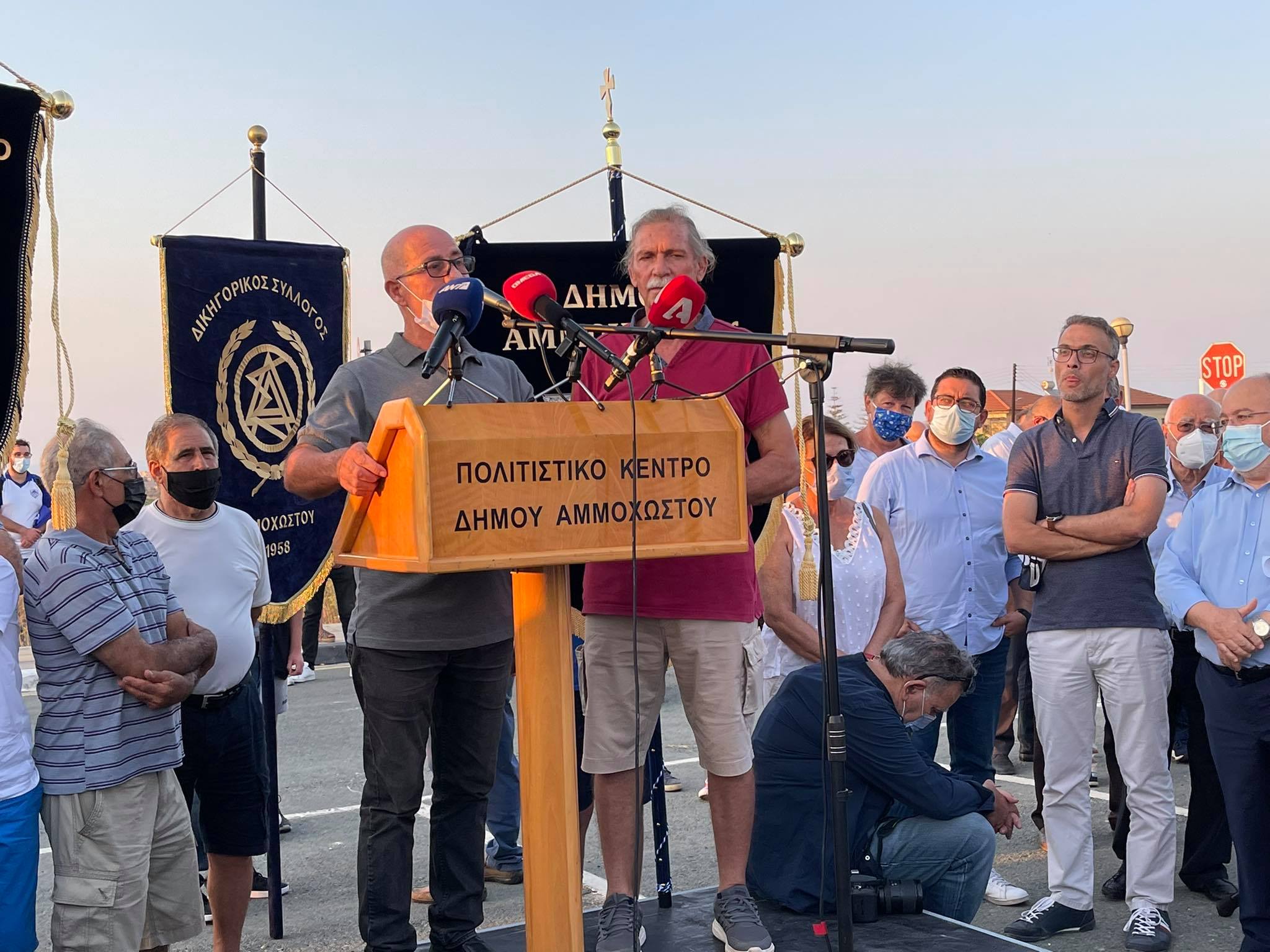 “Είμαστε Αμμόχωστος” βροντοφώναξαν στον Ερντογάν (ΒΙΝΤΕΟ)