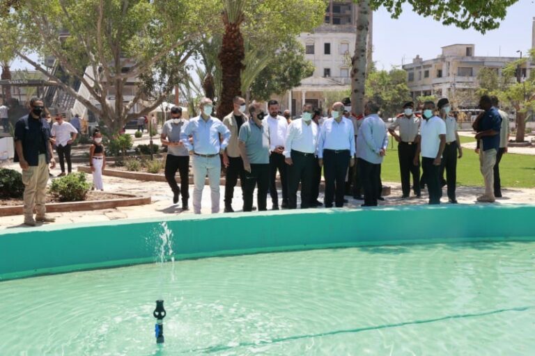 Ολοκληρώνονται τα έργα για τη φιέστα του Ερντογάν στα Βαρώσια (ΦΩΤΟ)