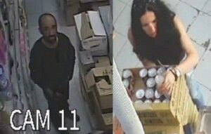 ΦΩΤΟ: Αυτό είναι το ζευγάρι που "ξάφρισε" τα ράφια υπεραγοράς στη Λευκωσία