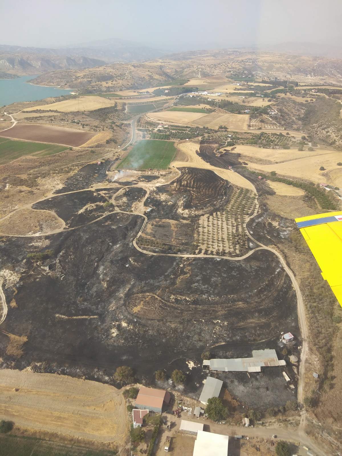 Πρόλαβαν τα χειρότερα οι πυροσβέστες στην Νικόκλεια και την Αναρίτα