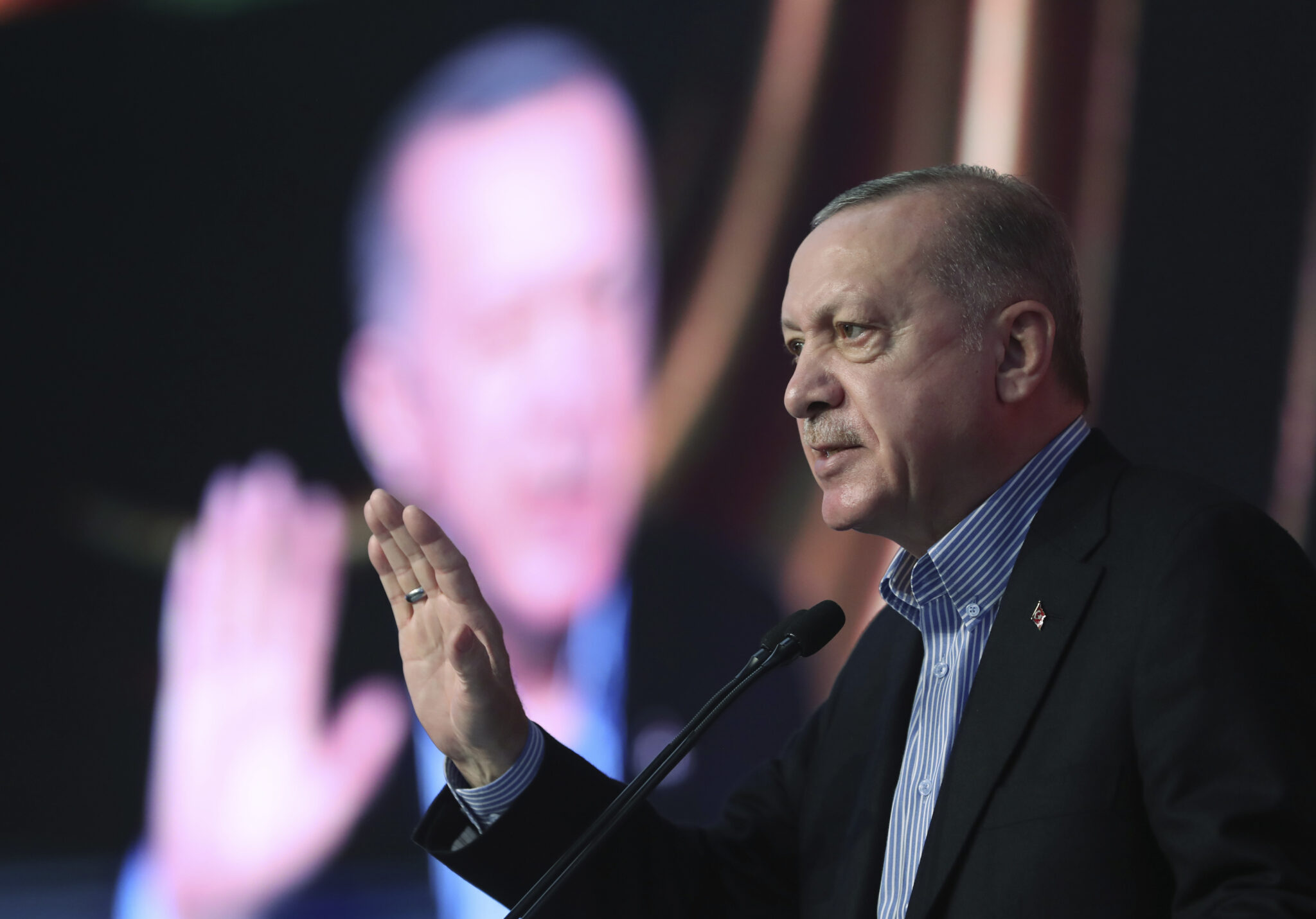 Στα κατεχόμενα το απόγευμα ο Ερντογάν, ανακοινώνει τα "καλά νέα" στη "Βουλή"