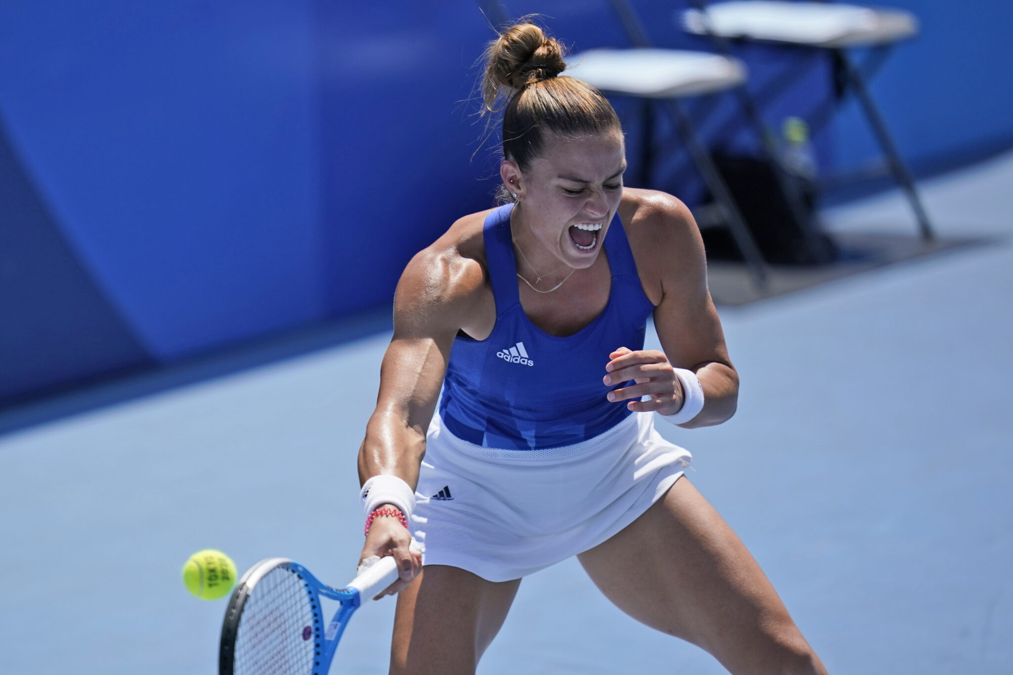 Παθιασμένη Σάκκαρη ξεκίνησε με το… δεξί στο Τόκιο