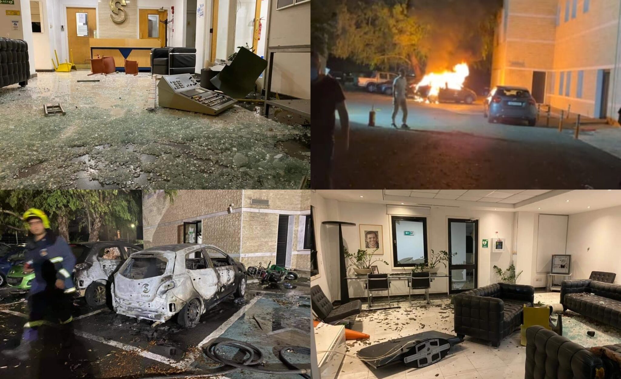 Επίθεση κατά της δημοκρατίας από ανεγκέφαλους τραμπούκους (ΒΙΝΤΕΟ&ΦΩΤΟ)