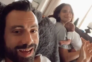 Σ. Τανιμανίδης: To τρυφερό βίντεο με την Μπόμπα και τα παιδιά τους και οι ευχές