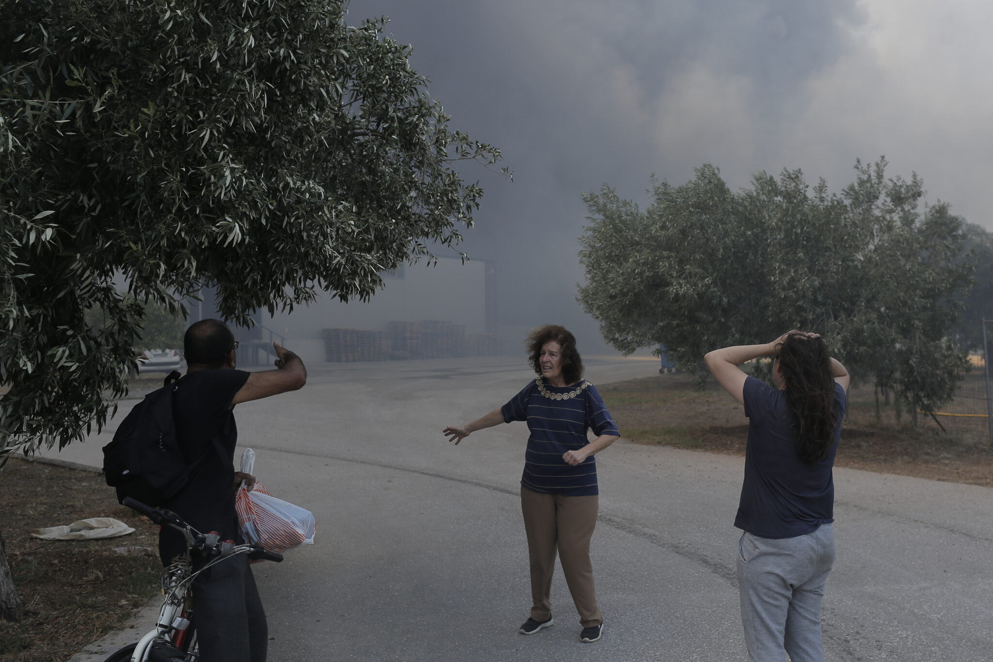 Αγωνία για την ανεξέλεγκτη φωτιά στην Εύβοια, εκκενώθηκαν δυο οικισμοί