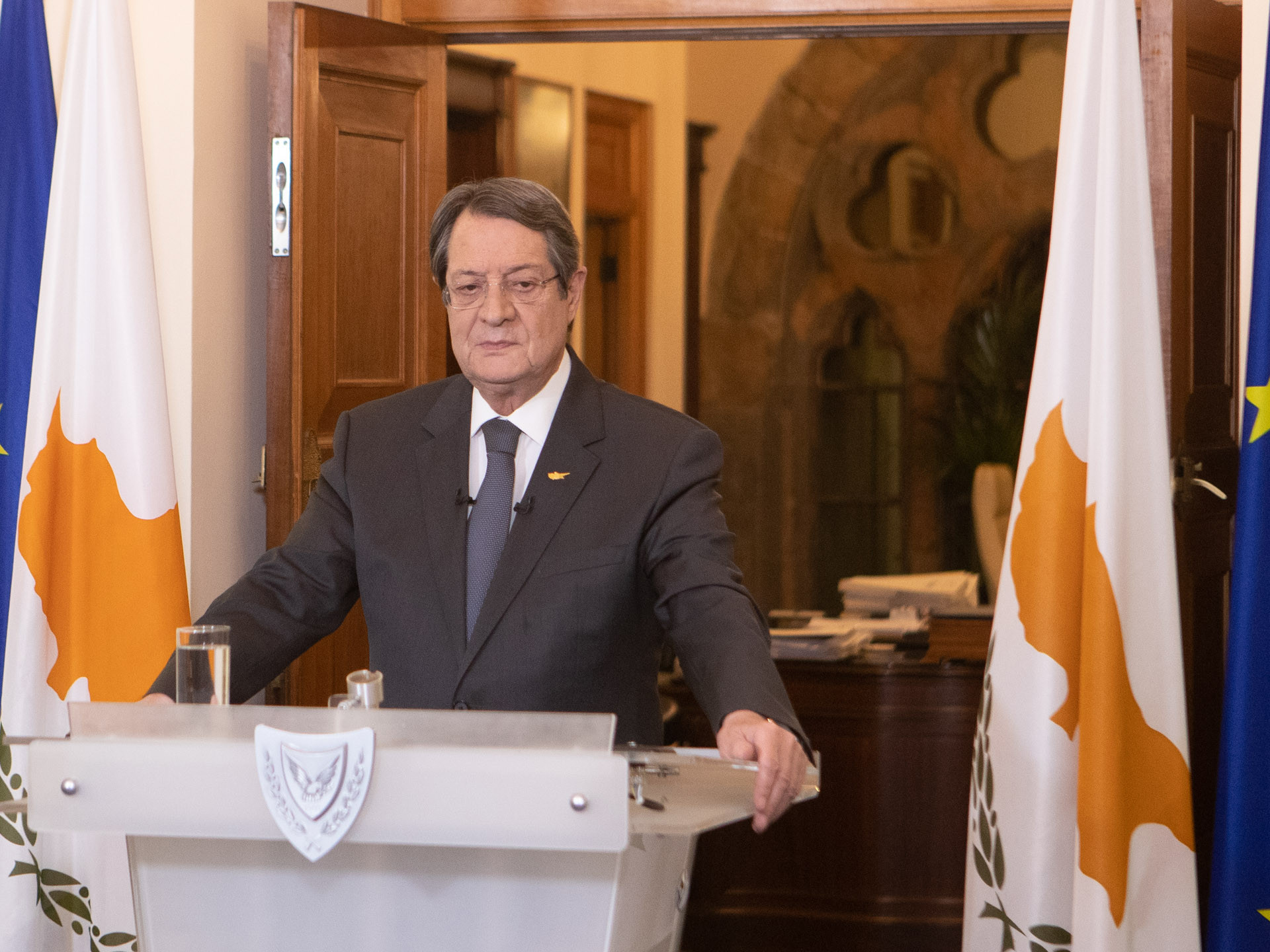 Με διάγγελμα η έκκληση Αναστασιάδη προς τον κυπριακό λαό να εμβολιαστεί