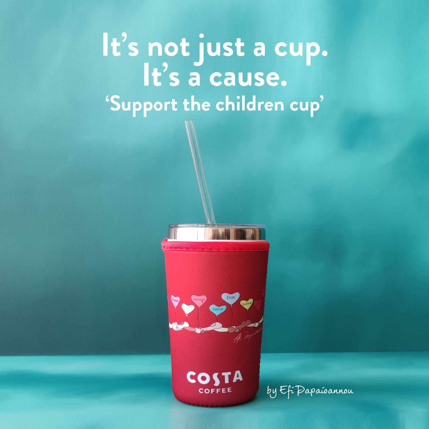 COSTA COFFEE: Η ΣΥΝΕΡΓΑΣΙΑ ΜΕ ΤΗΝ ΕΦΗ ΠΑΠΑΪΩΑΝΝΟΥ ΓΙΑ ΤΑ ΠΑΙΔΙΑ
