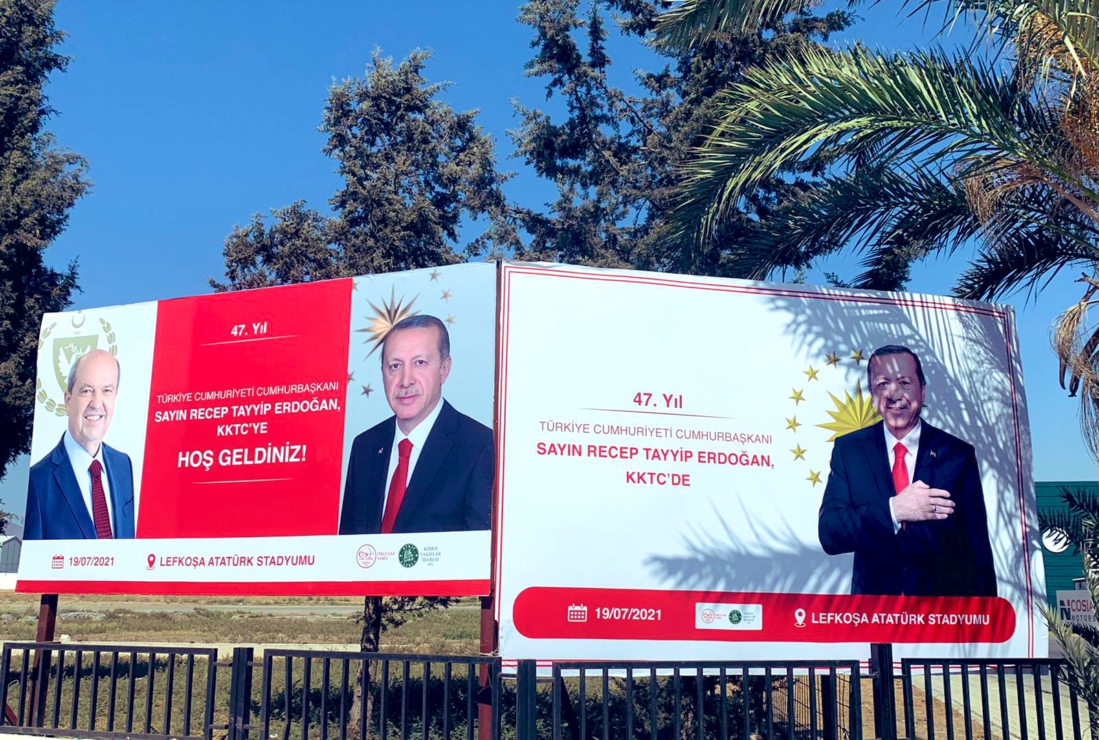 Σαν σταρ ετοιμάζονται να υποδεχθούν τον Ερντογάν στα κατεχόμενα