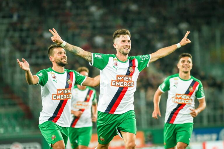 «Τούμπαρε» τη Σπάρτα Πράγας και πήρε προβάδισμα πρόκρισης η Ραπίντ Βιέννης