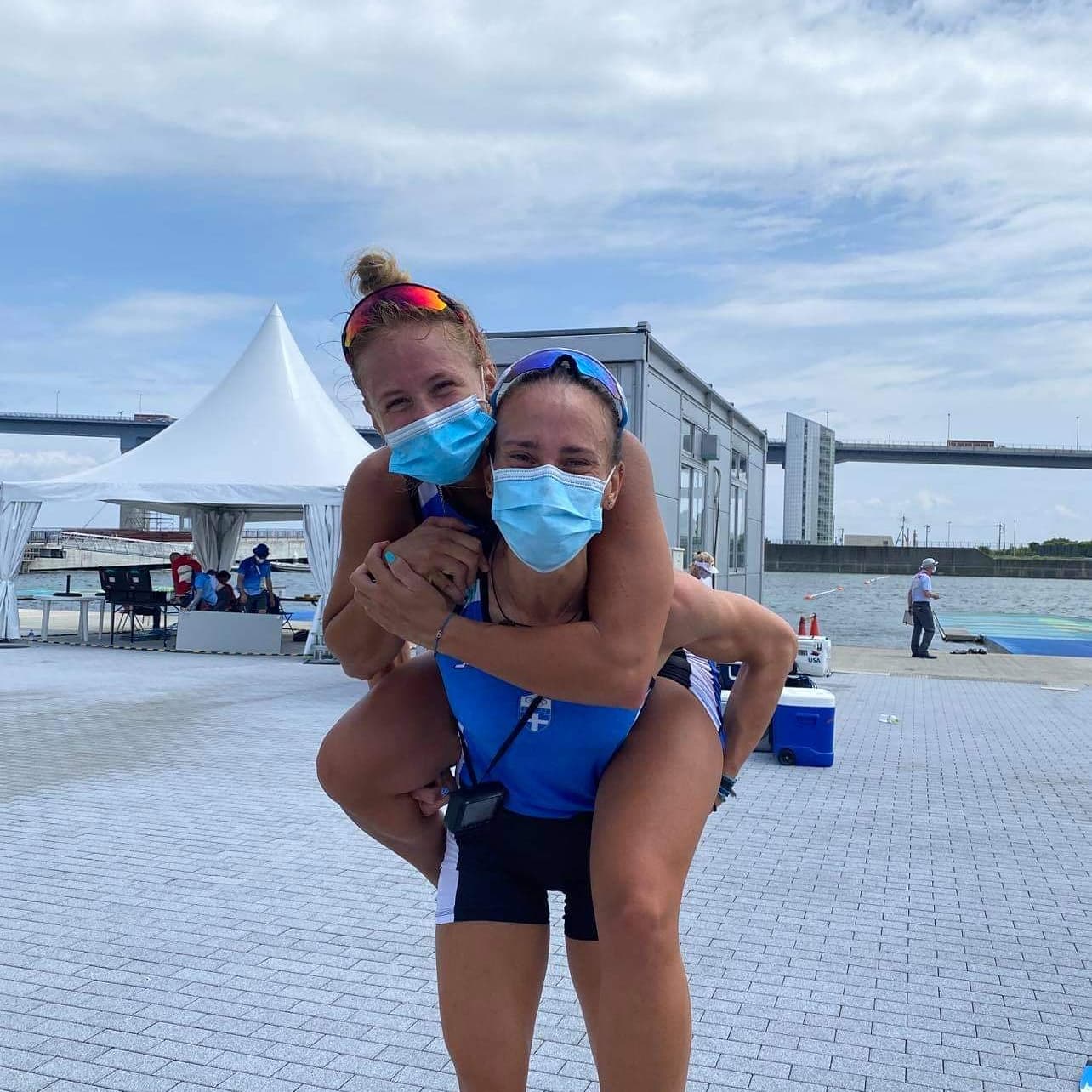 Στην 5η θέση στον τελικό της δικώπου έμειναν Κυρίδου και Μπούρμπου