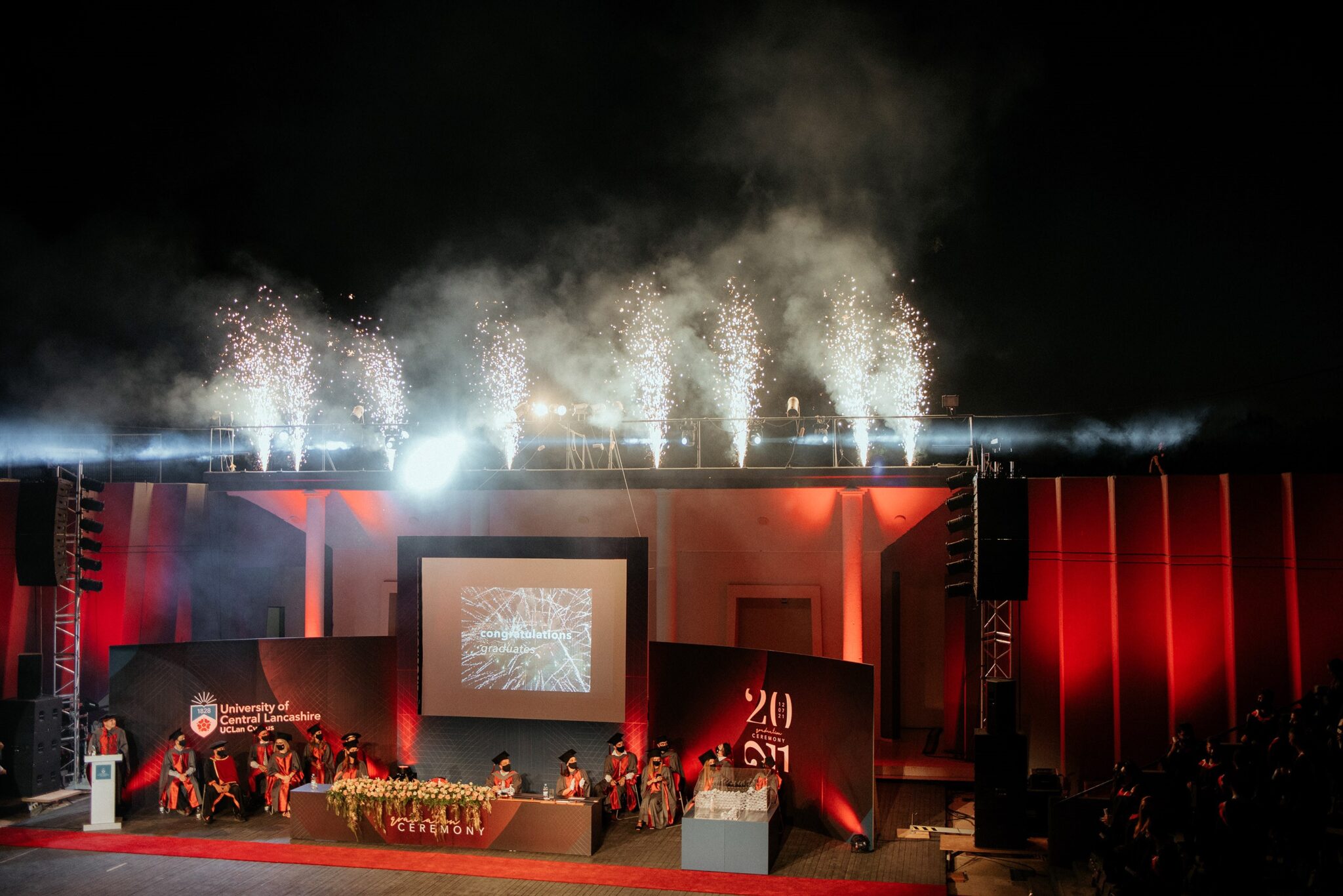 Τελετή Αποφοίτησης Πανεπιστημίου UCLan Cyprus 2021
