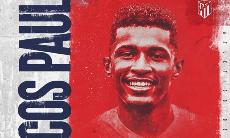 Ανακοίνωσε Μάρκος Πάουλο η Ατλέτικο Μαδρίτης