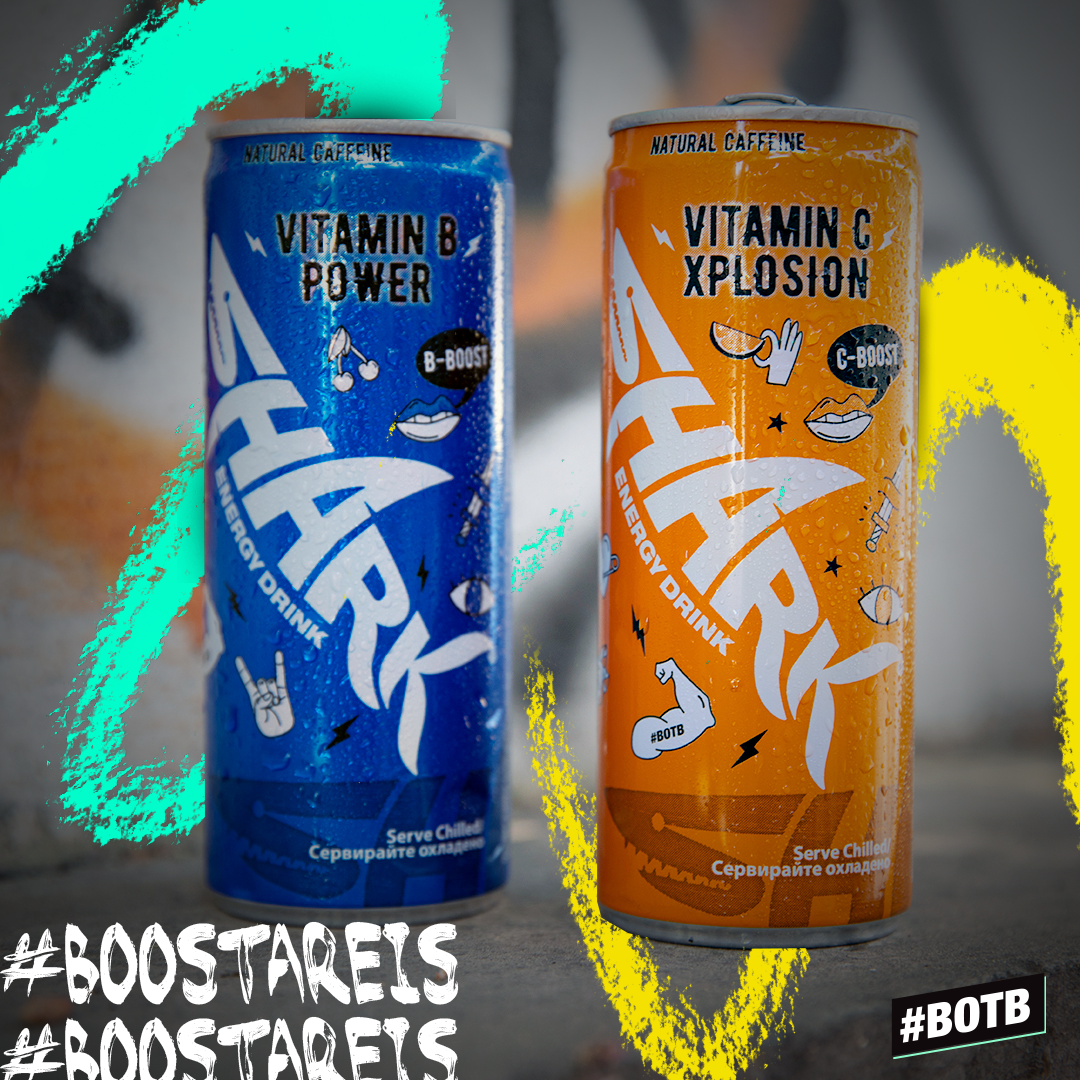 To SHARK Energy Drink λανσάρει 2 νέες γεύσεις  κάνοντας αρχή στην κυπριακή αγορά