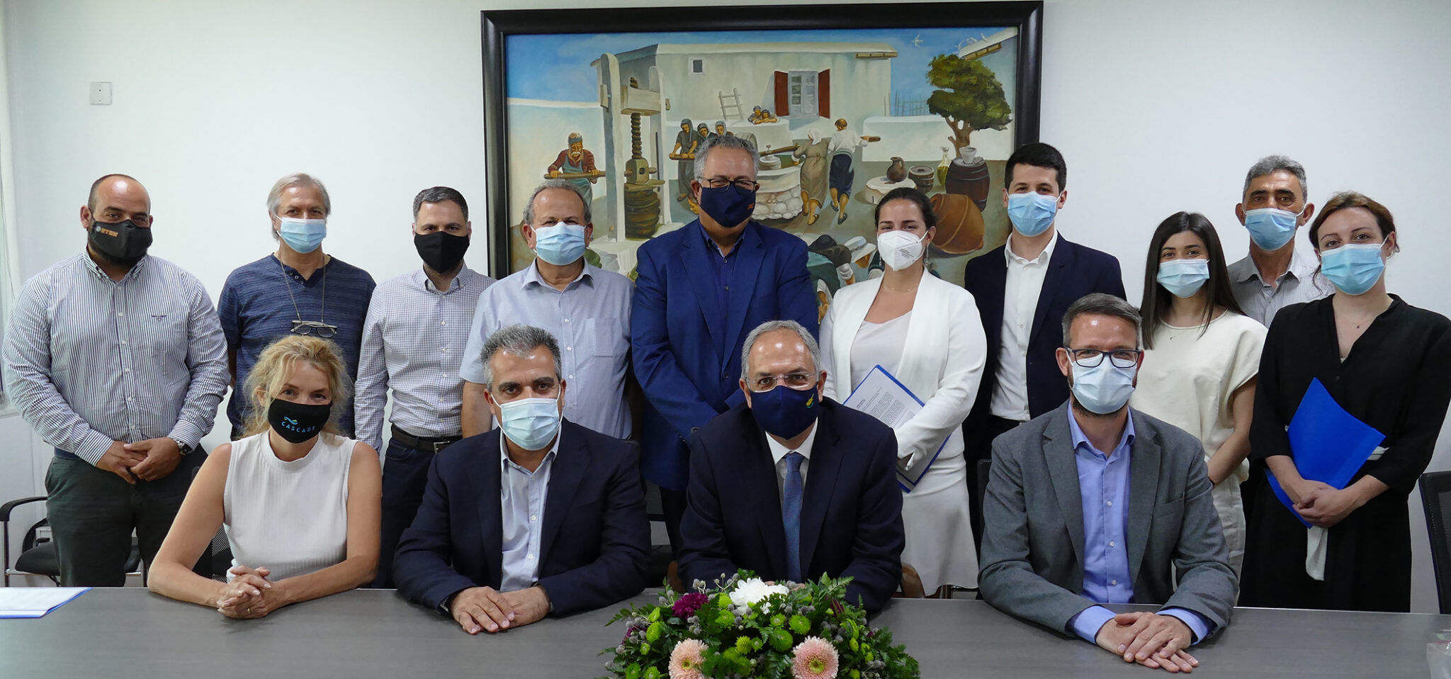 Σε συνάντηση με Αντιπροσωπεία του Πανευρωπαϊκού Συνδέσμου Λατομείων