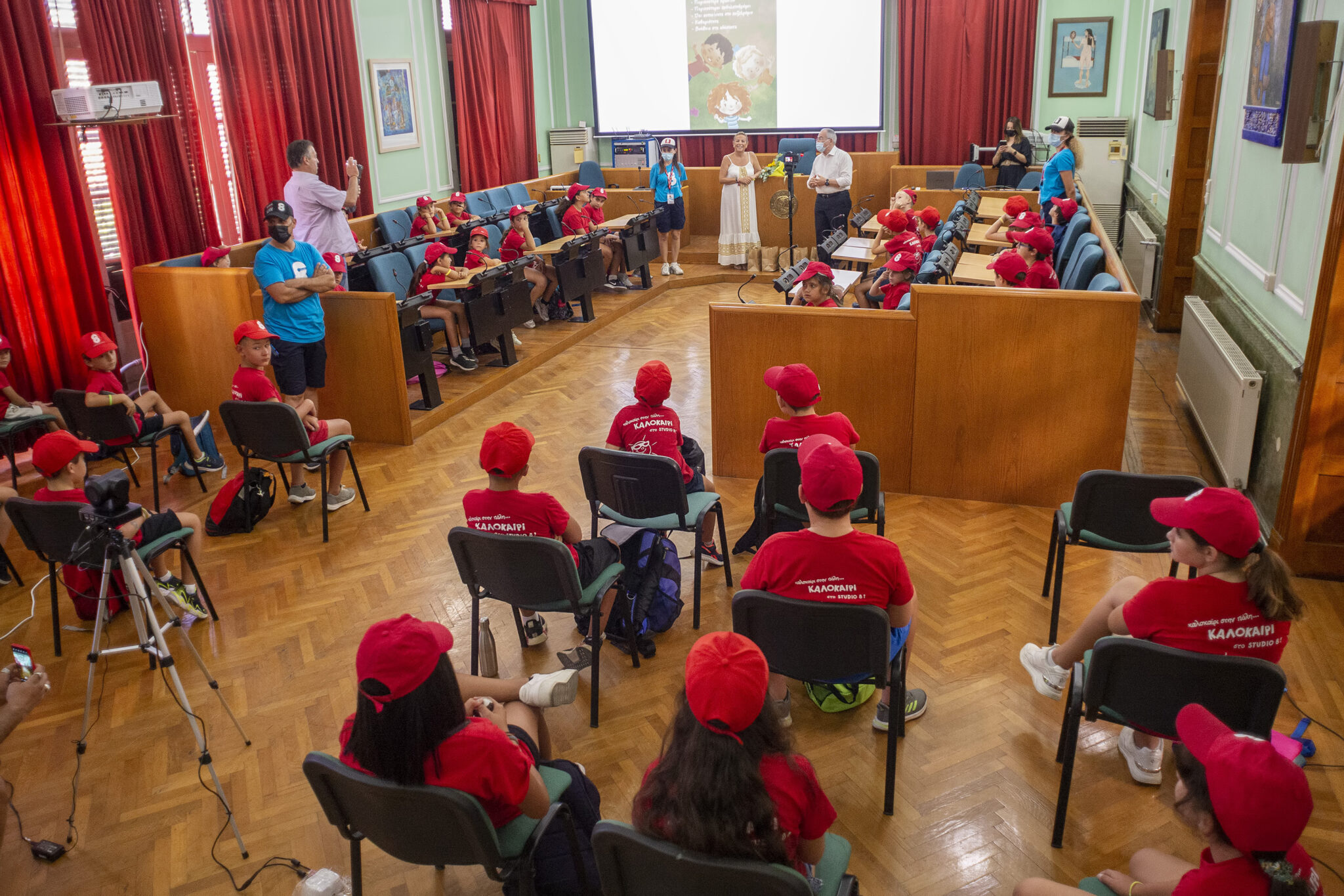 Εισηγήσεις παιδιών στο Δήμαρχο Λεμεσού για μια «φανταστική πόλη»