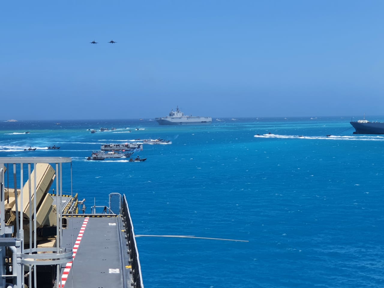 Στα εγκαίνια νέας ναυτικής βάσης στην Αίγυπτο παρέστη ο Υπουργός Άμυνας