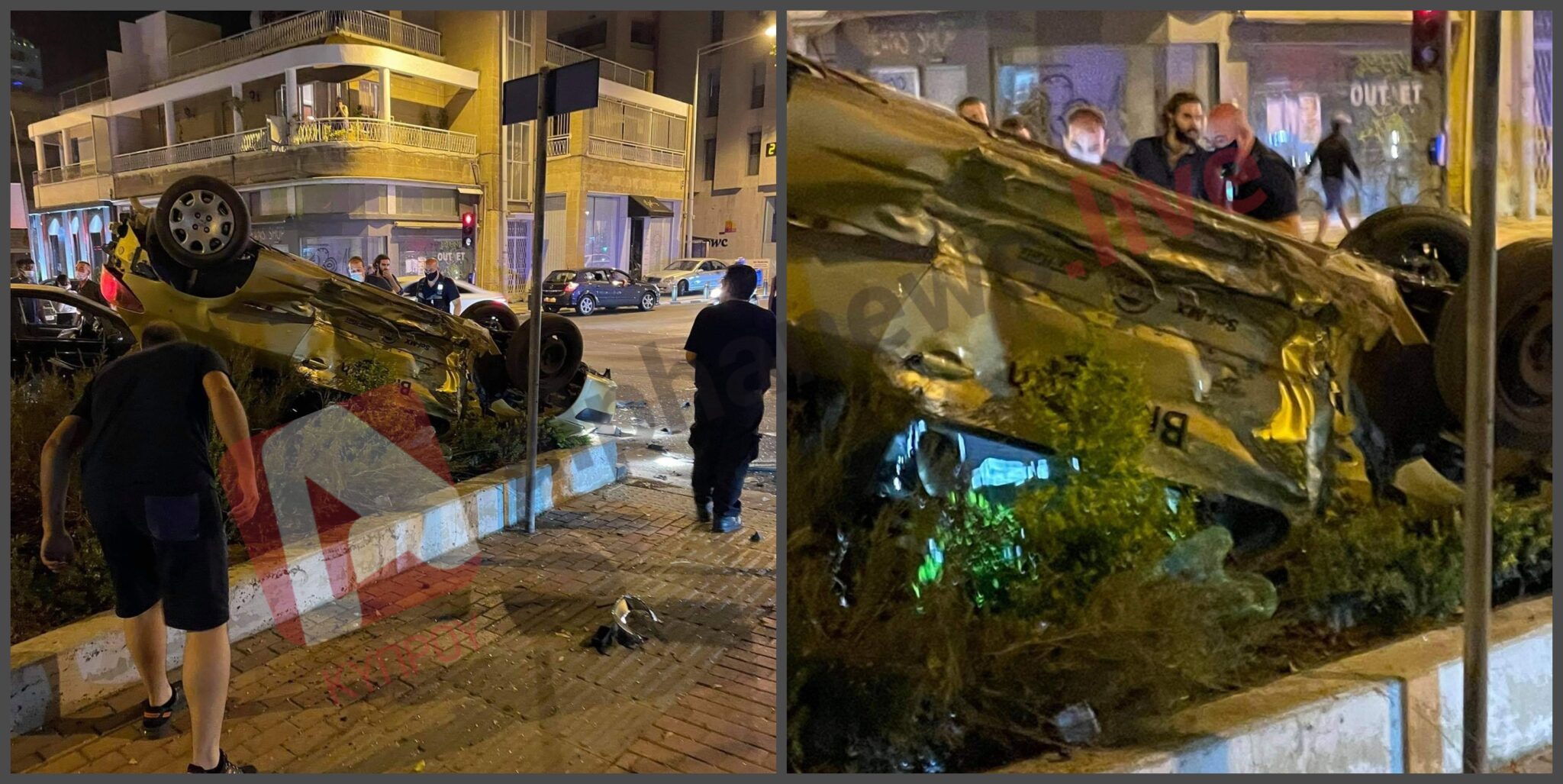 ΒΙΝΤΕΟ: Φοβερό τροχαίο ατύχημα στην "καρδιά" της Λευκωσίας