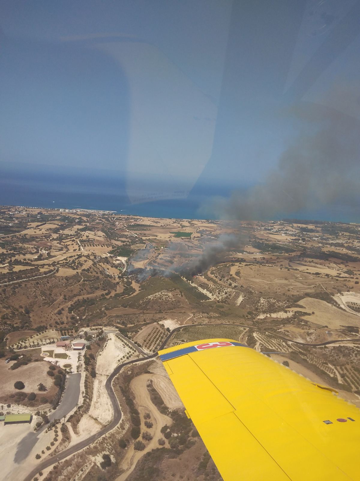 ΒΙΝΤΕΟ από τη "μάχη" των πυροσβεστικών δυνάμεων στο Προδρόμι της Πάφου
