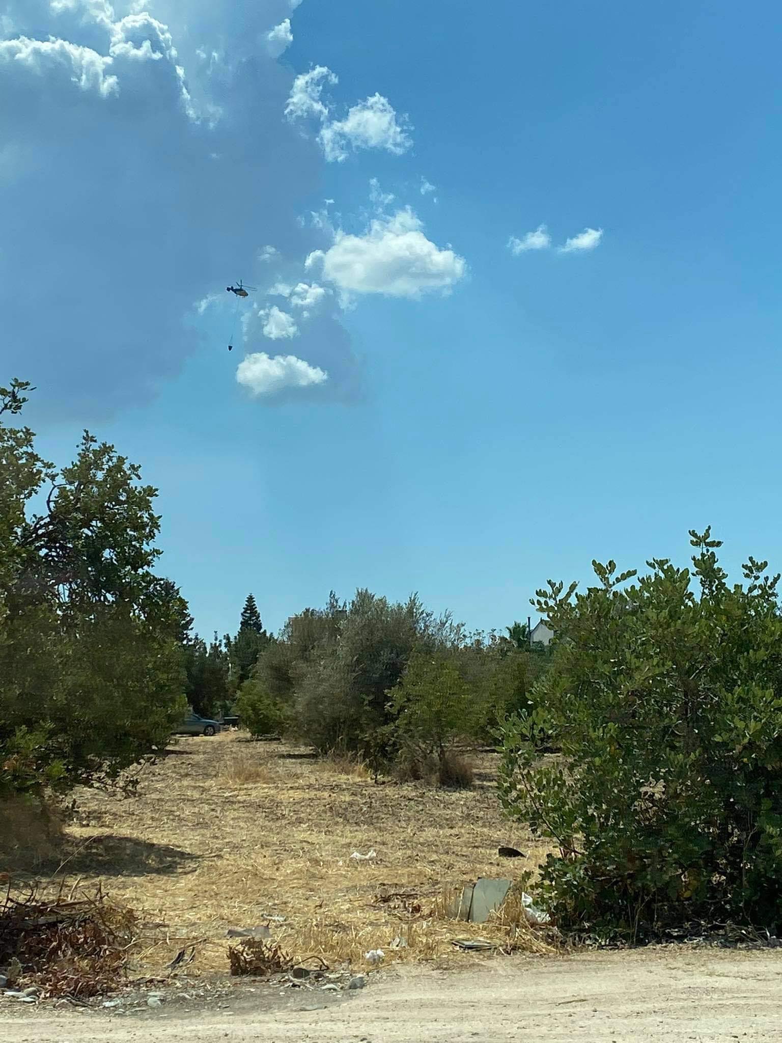 Υπό πλήρη έλεγχο η πυρκαγιά που ξέσπασε σε δύσβατη περιοχή στη Δρούσια της Πάφου