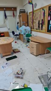 Άγνωστοι βανδάλισαν χώρους του Ειδικού Σχολείου Λευκωσίας (ΦΩΤΟΓΡΑΦΙΕΣ)