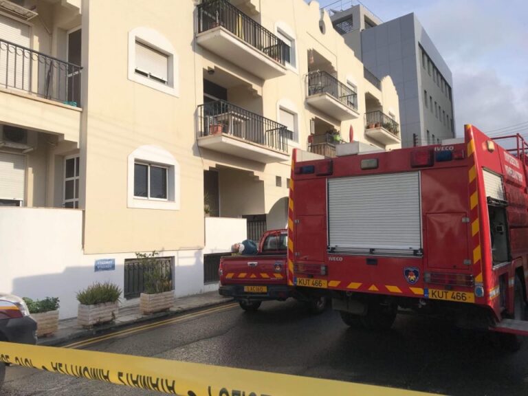 Χειροπέδες στον 25χρονο και την φίλη του για τη φωτιά σε διαμέρισμα στη Λεμεσό