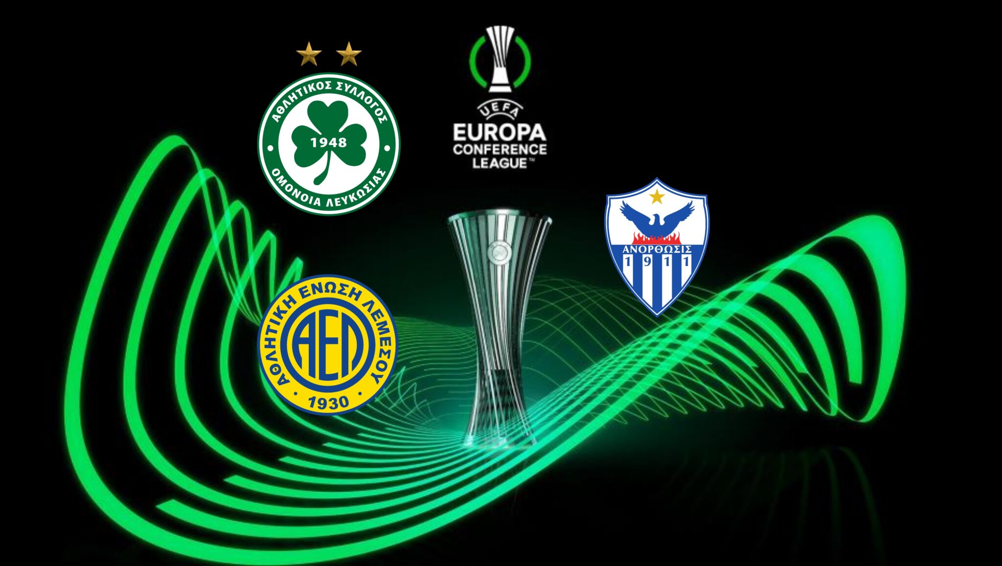 Conference League play-off: Έμαθαν πιθανούς αντιπάλους Ομόνοια, Ανόρθωση και ΑΕΛ