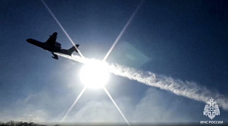 ΒΙΝΤΕΟ: Συνετρίβη ρωσικό Beriev στην Τουρκία