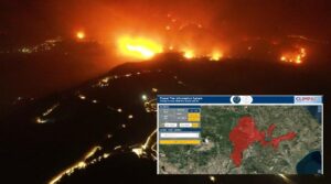 Πόσα στρέμματα κάηκαν μέχρι στιγμής σε Εύβοια και Βαρυμπόμπη (ΧΑΡΤΕΣ)