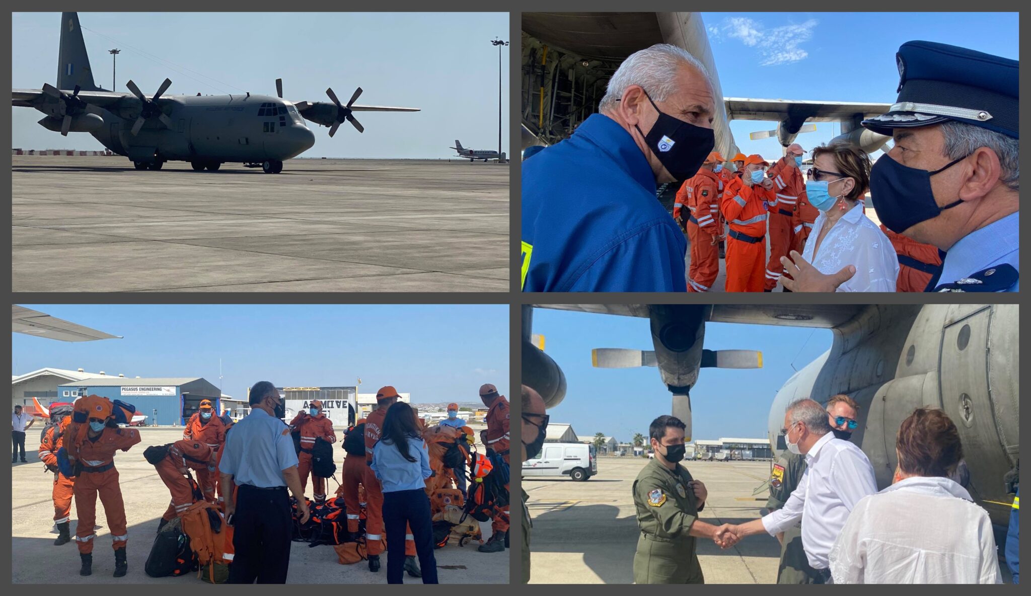 Νουρής και Δράκου υποδέχθηκαν με υπερηφάνεια τα μέλη της κυπριακής αποστολής