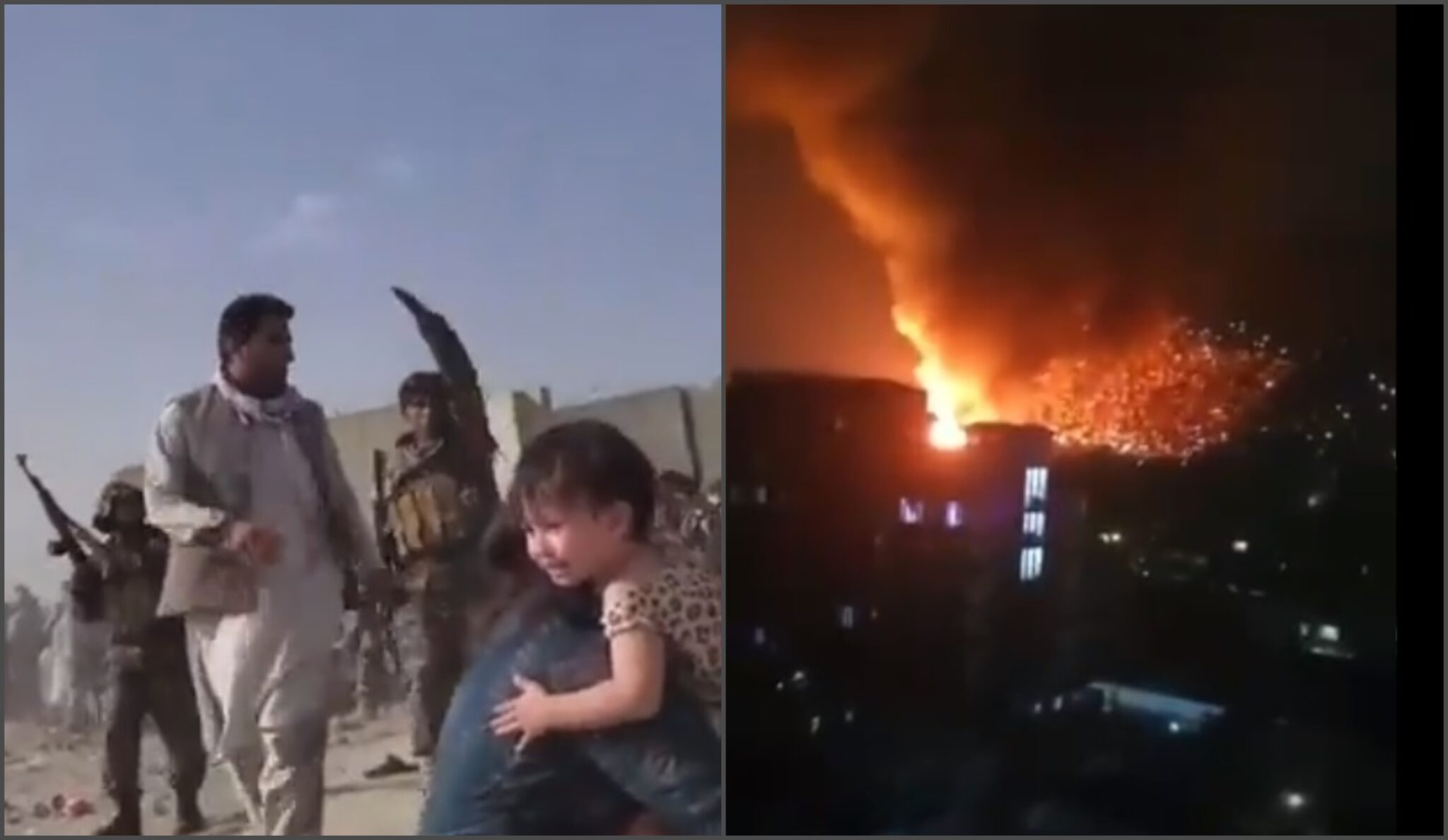 Καίγεται η Καμπούλ: Φόβος, τρόμος και απόγνωση στα μάτια των αμάχων (ΒΙΝΤΕΟ)
