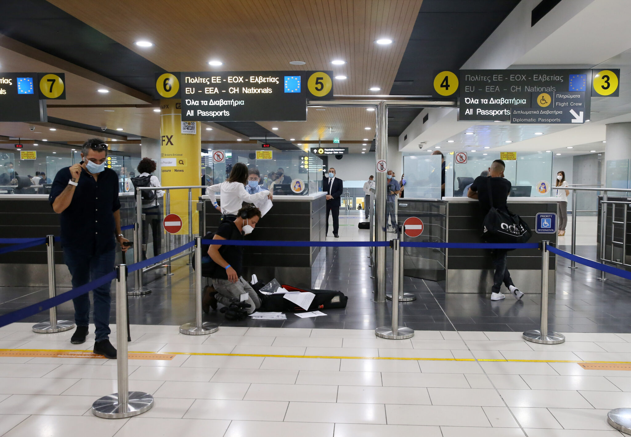 Επιχείρηση επαναπατρισμού 24 αλλοδαπών που διέμεναν παράνομα στην Κύπρο