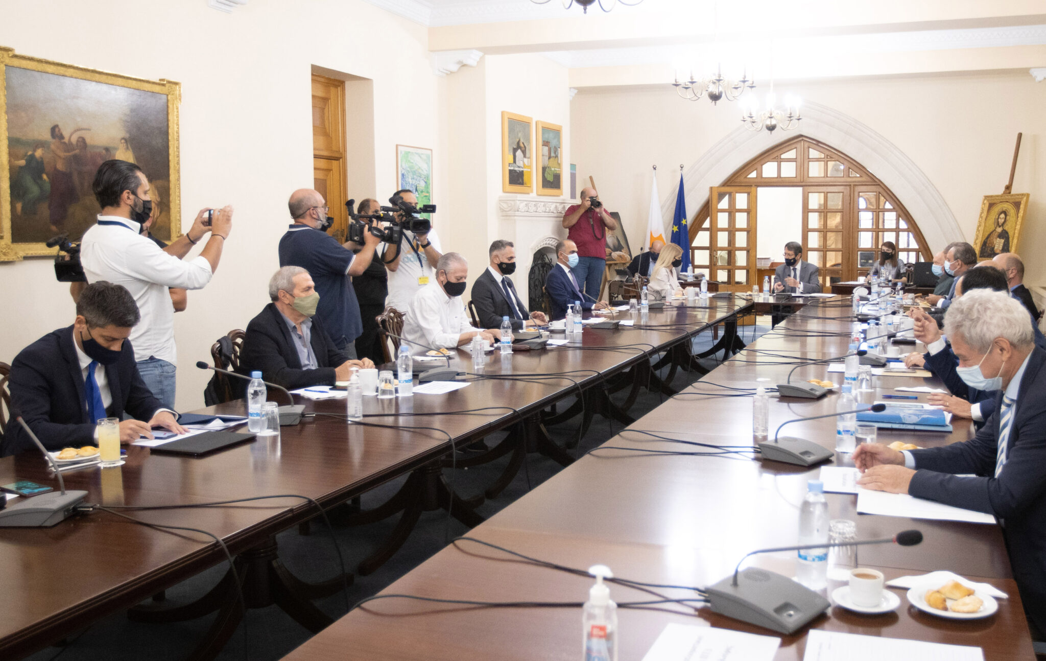 Ενημερώνει το Εθνικό Συμβούλιο ο Αναστασιάδης για την πρόταση προς τον Τατάρ