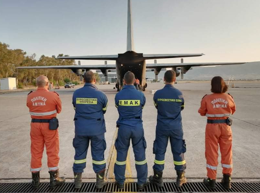 Στο αεροδρόμιο Ελευσίνας η κυπριακή αποστολή που έρχεται σήμερα στην Κύπρο
