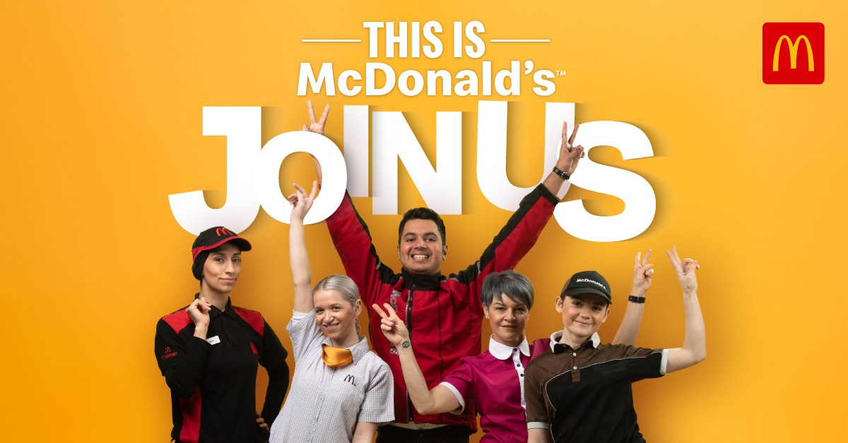Η McDonald’s™ ανακοινώνει ότι είναι… Great Place to Work®