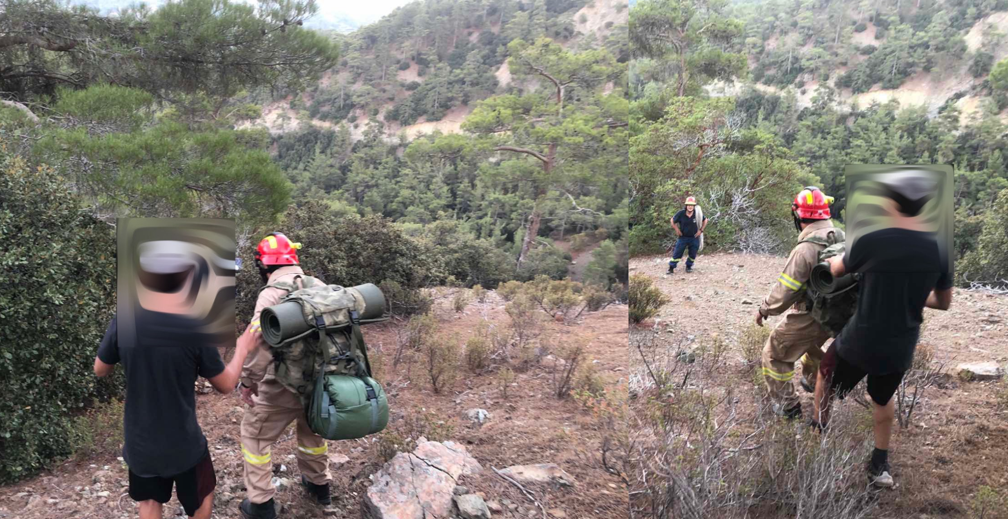 Επιχείρηση διάσωσης κατασκηνωτών που εγκλωβίστηκαν σε οροσειρά στα Πλατάνια
