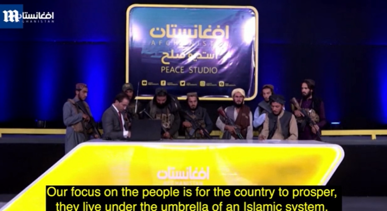 Πάνοπλοι Ταλιμπάν προκαλούν τρόμο μέσα σε τηλεοπτικό στούντιο (ΒΙΝΤΕΟ)