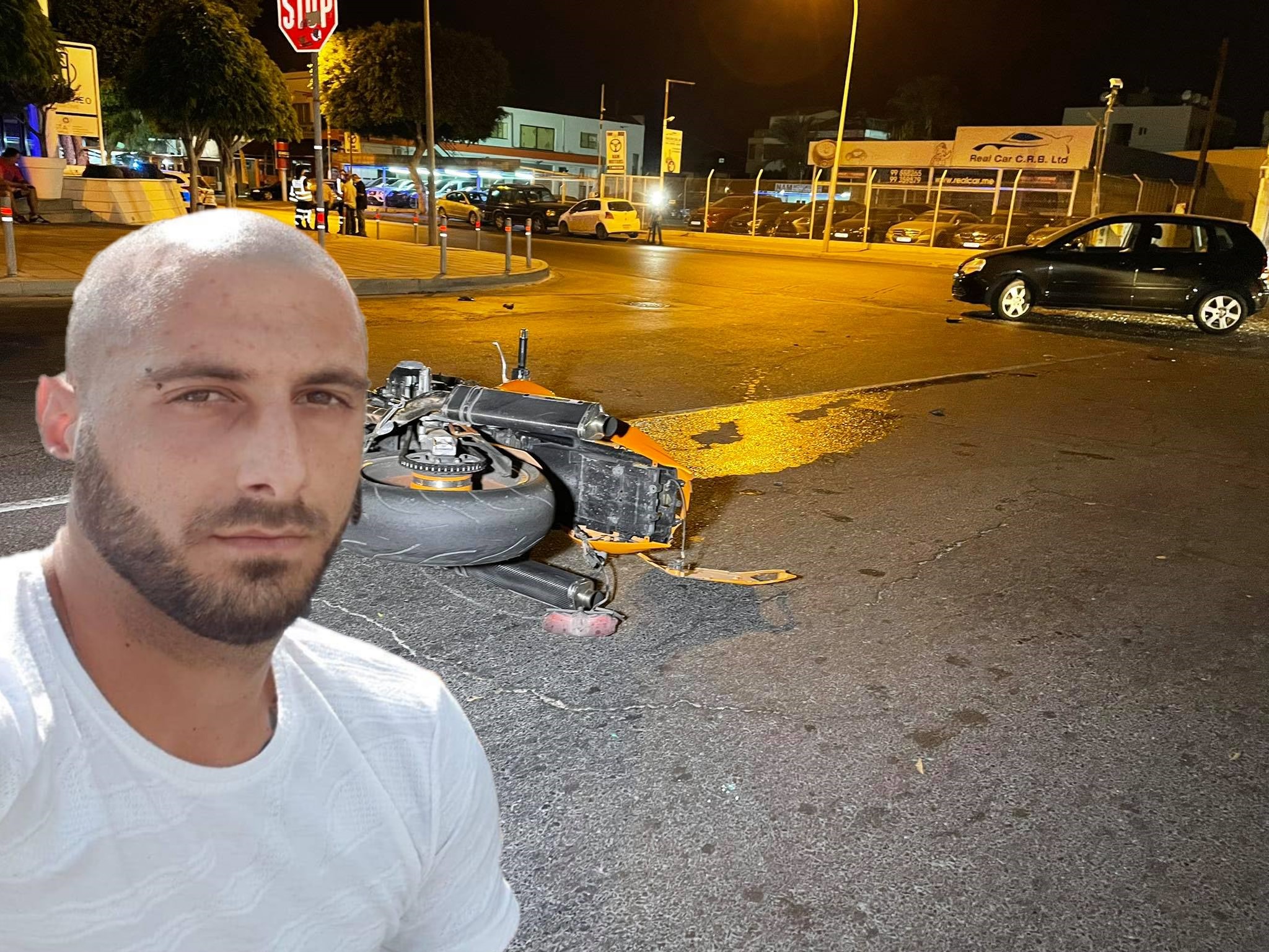 Θρήνος για τον 28χρονο Σάββα που βρήκε ακαριαίο θάνατο με τη μοτοσικλέτα του