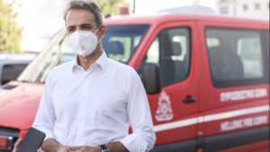 Μητσοτάκης: «Όλες οι καμένες εκτάσεις θα κριθούν αναδασωτέες»