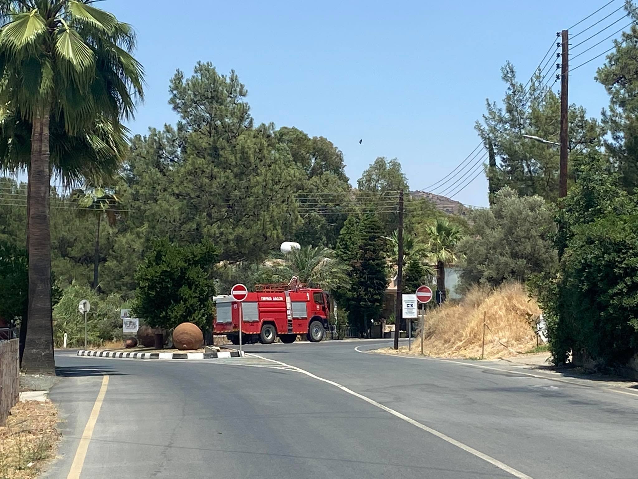 Τέθηκε υπό έλεγχο προτού επεκταθεί δασική πυρκαγιά στην Αγία Βαρβάρα