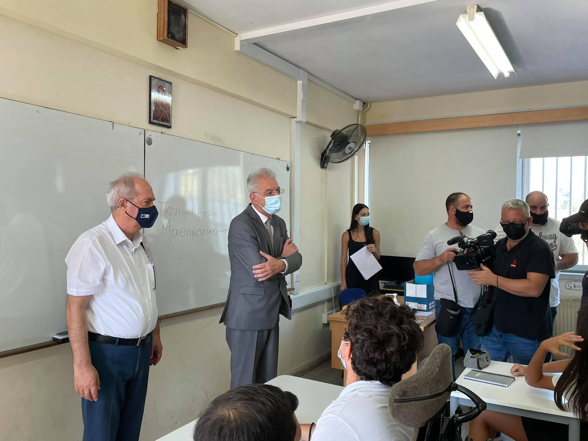 Μήνυμα Προδρόμου για εμβολιασμό μαθητών στην "πρεμιέρα" της σχολικής χρονιάς