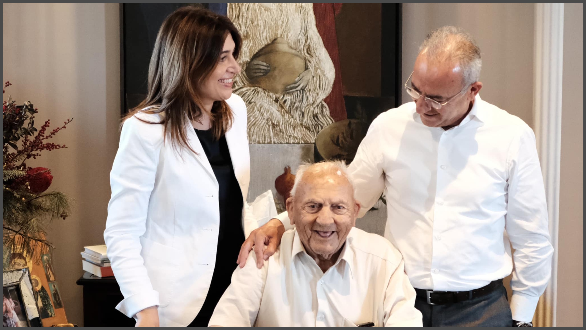 Πένθος για τον Αβέρωφ Νεοφύτου: "Έφυγε" από τη ζωή ο πατέρας του Περικλής