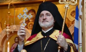 Χαρούμενος που παρεβρέθηκε στη φιέστα Ερντογάν ο Αρχιεπίσκοπος Ελπιδοφόρος (VID)