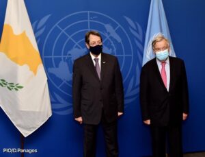 Ανέπτυξε θέσεις και απόψεις για το Κυπριακό ο Πρόεδρος στον Γκουτέρες
