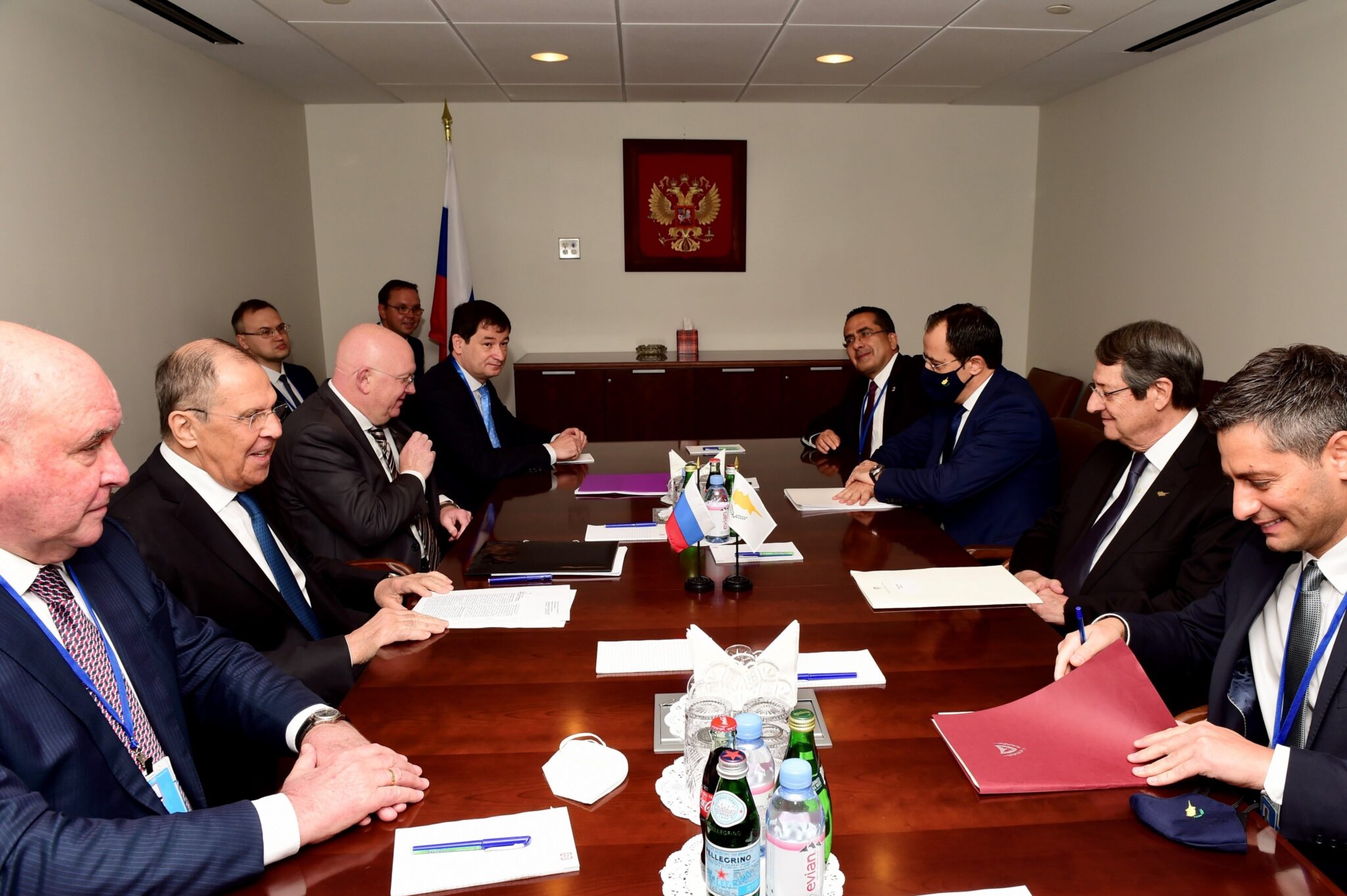 Ενημέρωσε Λαβρόφ ο ΠτΔ και τον ευχαρίστησε για τη στάση της Ρωσίας στο Κυπριακό