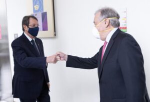 Βλέπει Γκουτέρες ο Πρόεδρος Αναστασιάδης ενόψει Τριμερούς