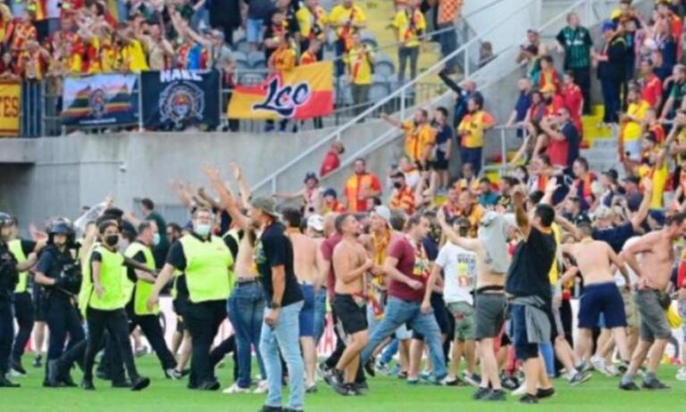 «Καμπάνα» δύο αγωνιστικών στη Λανς για τα επεισόδια με Λιλ