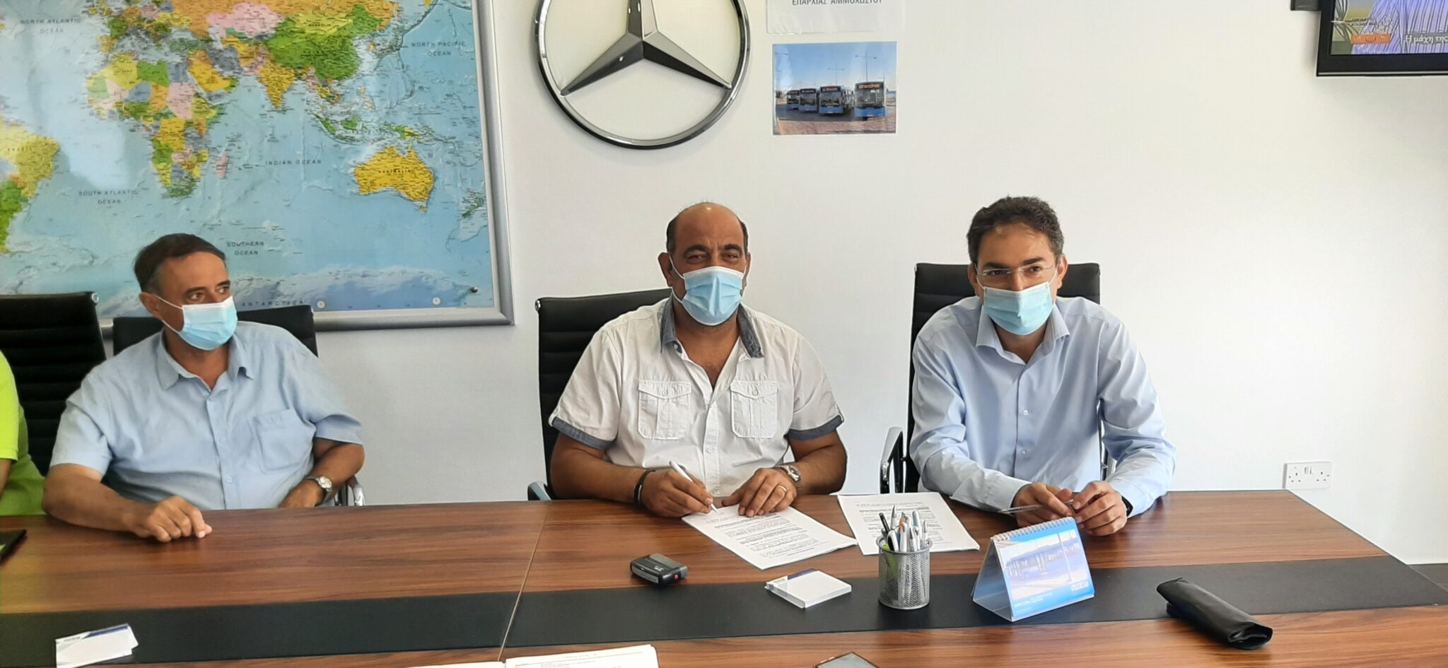 Η Αμμόχωστος επιλέγει λεωφορεία Mercedes-Benz!