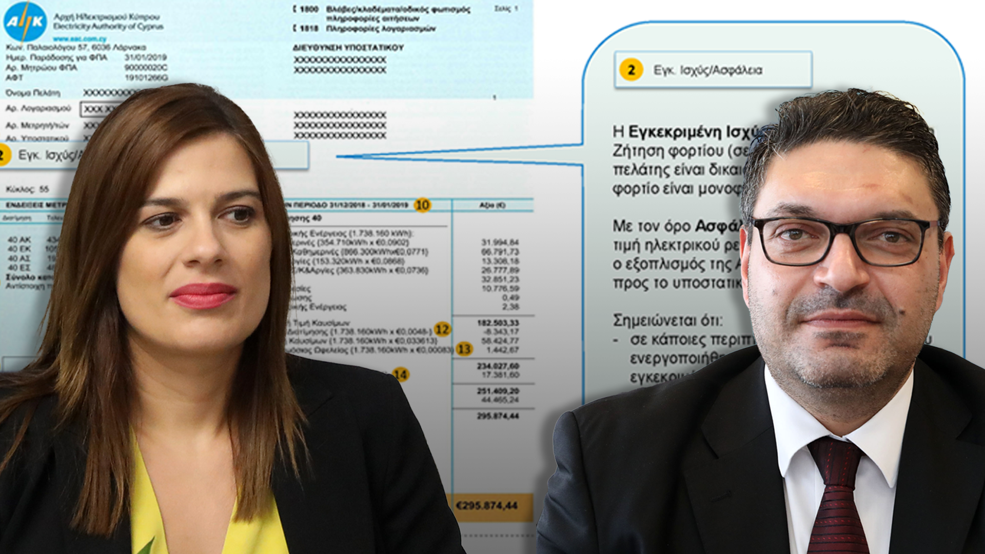 Μείωση 10% στα τιμολόγια της ΑΗΚ για τέσσερις μήνες, προτείνει η κυβέρνηση