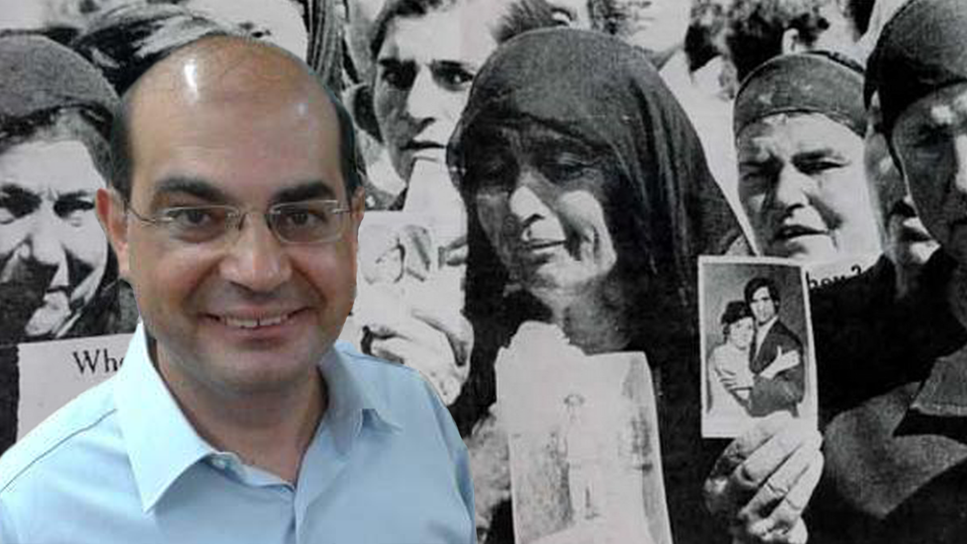 Ήταν τριών ετών το 1974 κι άκουσε στο ραδιόφωνο πως ο πατέρας του "είναι καλά"